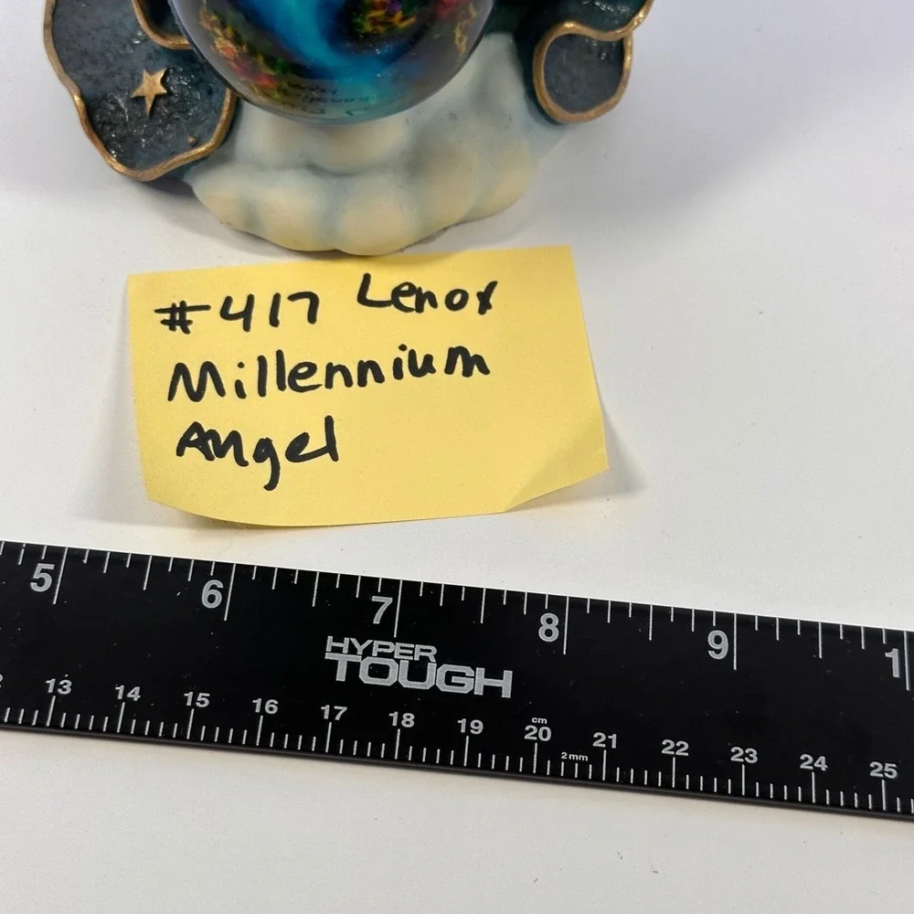Lenox Millennium Pencil Angel‎ Figurine The World is at Her Feet 1999 - Picture 16 of 16